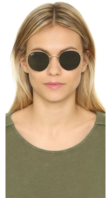 small round sunglasses ray ban